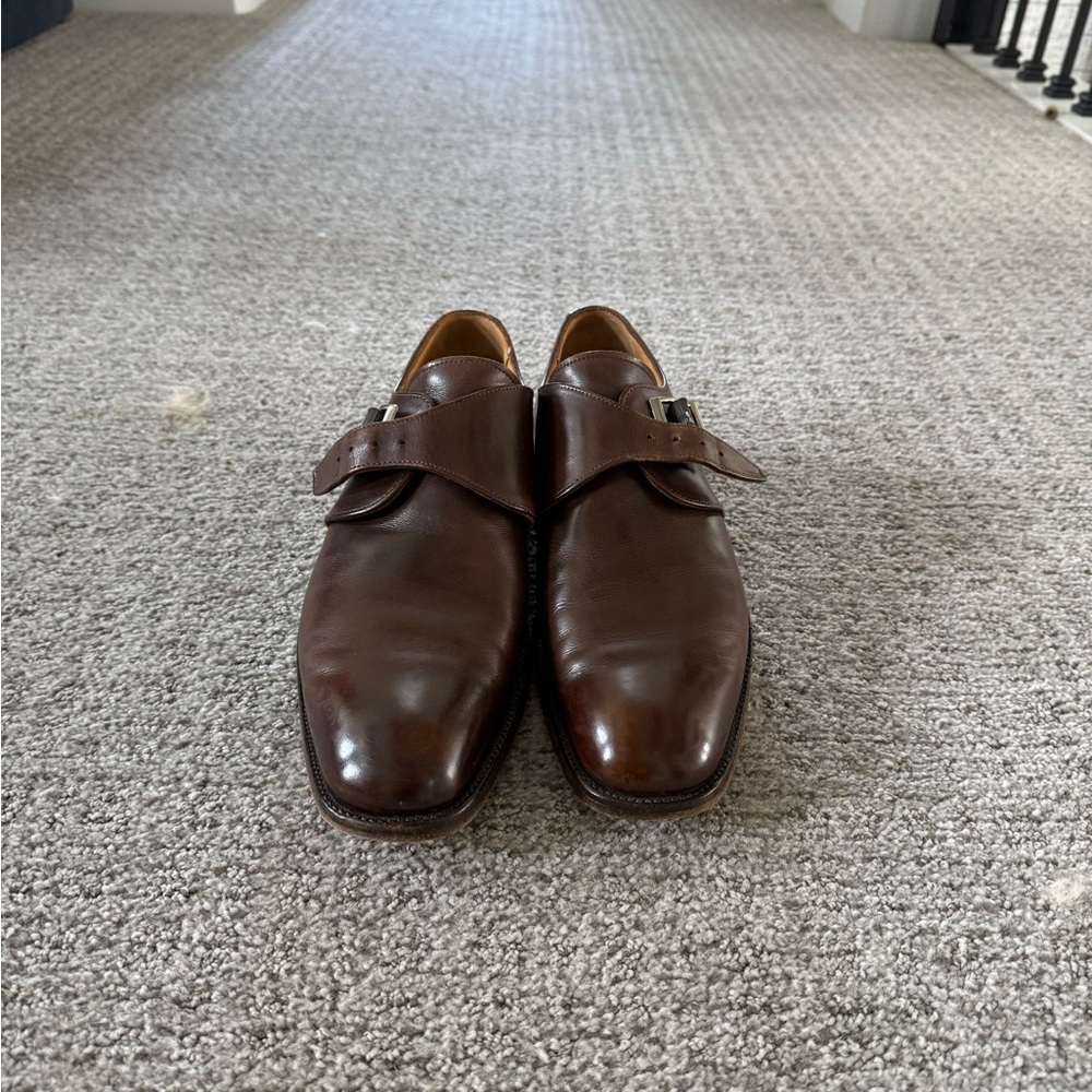 Men's Brown Leather Dress Shoes